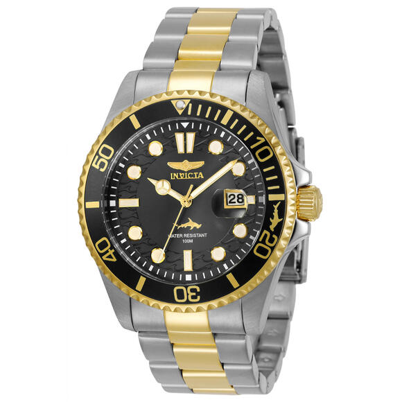 Invicta Pro Diver Men's Watch - 43mm, Steel, Gold (30023) - Picture 1 of 2
